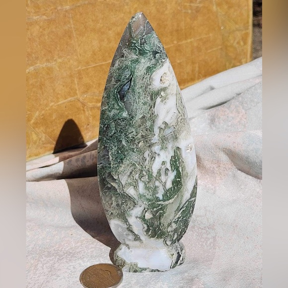 Moss Agate FreeForm - Picture 1 of 5